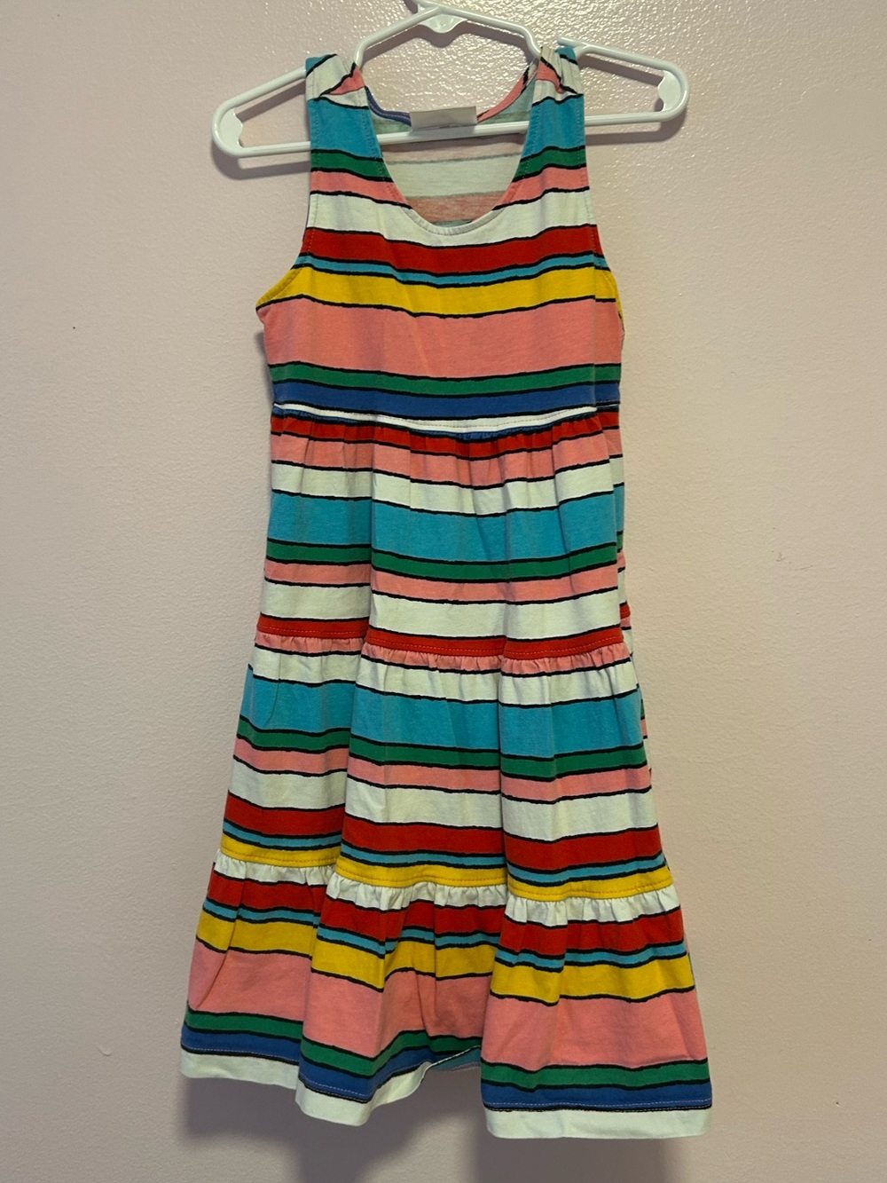 Hanna Andersson Bright Striped Tank Dress Sz 110 or 5